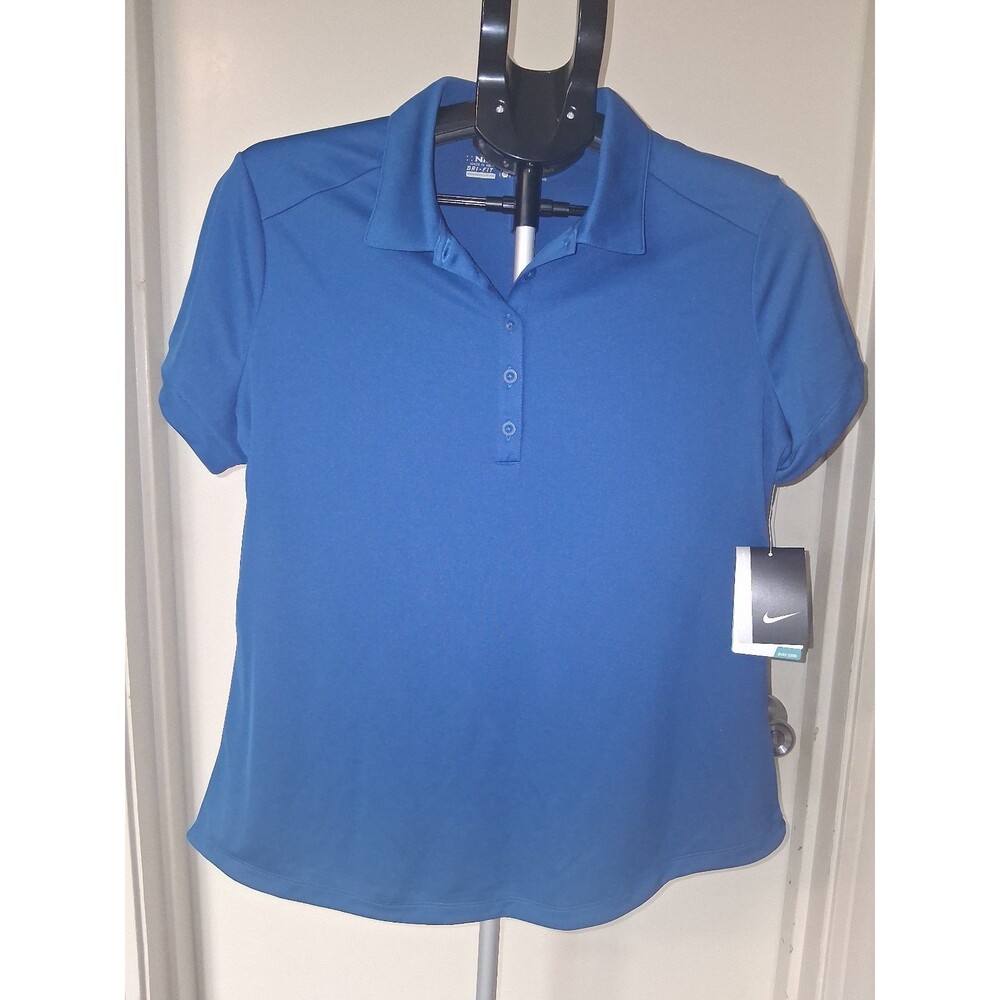 Nike Golf Dri-Fit Royal Blue Polo PCA XL Preppy Athleisure Sporty Car Enthusiast